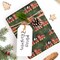 SaringSwoon Vintage Train Christmas Wrapping Paper for Baby Boys Girls Kids - Green Xmas Wrapping Paper with Red Trains, Santa, Polar Bears, Penguins for Holiday - 40×28 Inches, 4 Folded Sheets